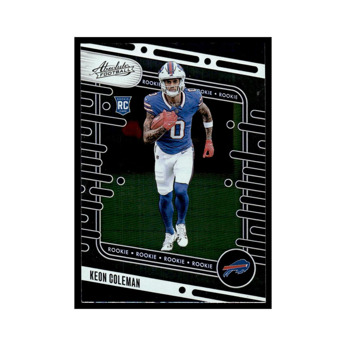 Keon Coleman Rookie 2024 Panini Absolute #133 Buffalo Bills Football Card NM