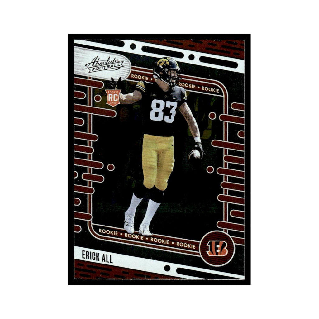 Erick All Rookie 2024 Panini Absolute #182 Cincinnati Bengals Football Card NM