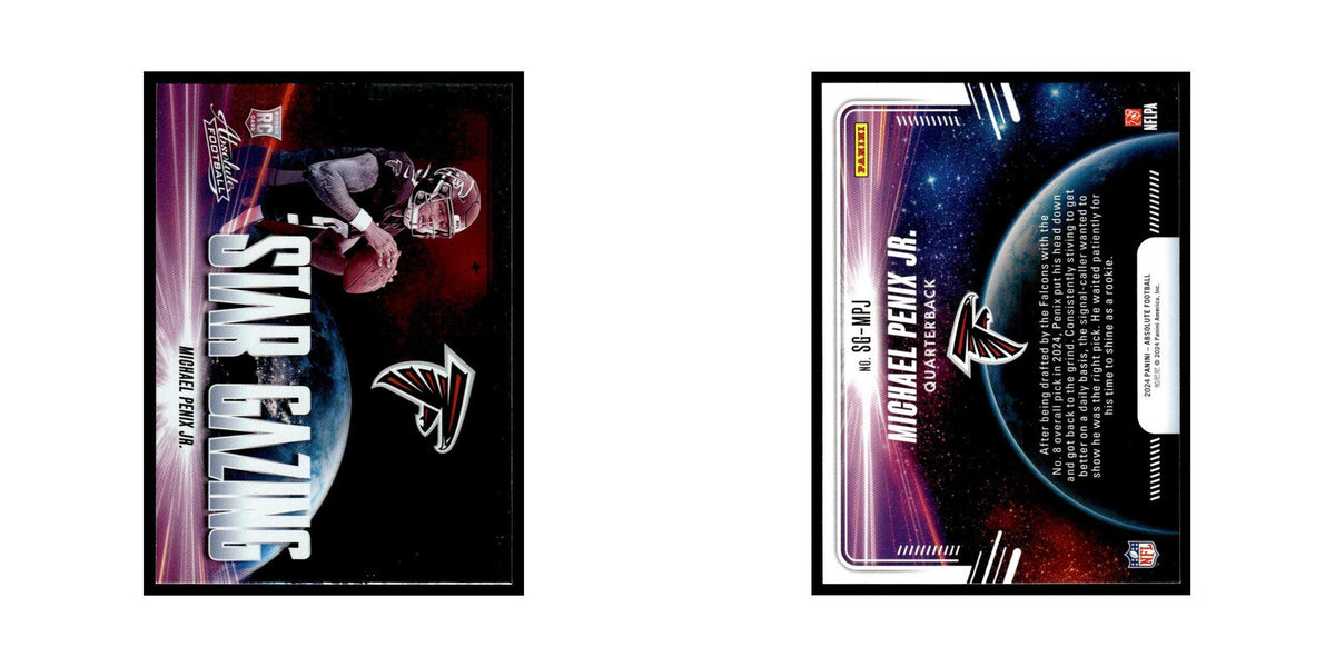 Michael Penix Jr. Rookie 2024 Panini Absolute #SG-MPJ Atlanta Falcons NM