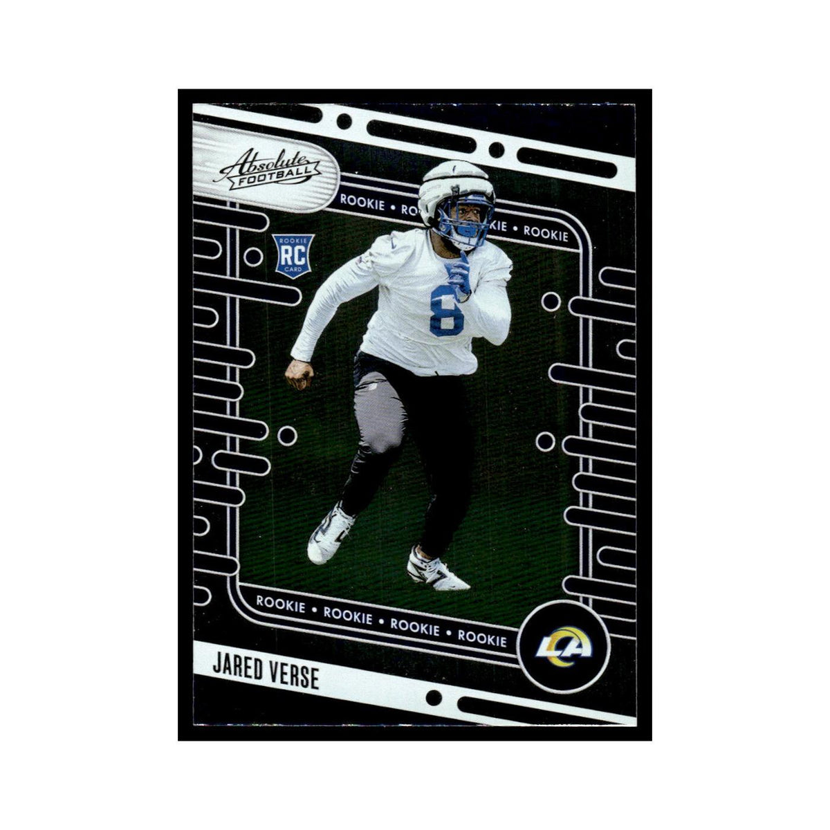 Jared Verse Rookie 2024 Panini Absolute #119 Los Angeles Rams Football Card NM