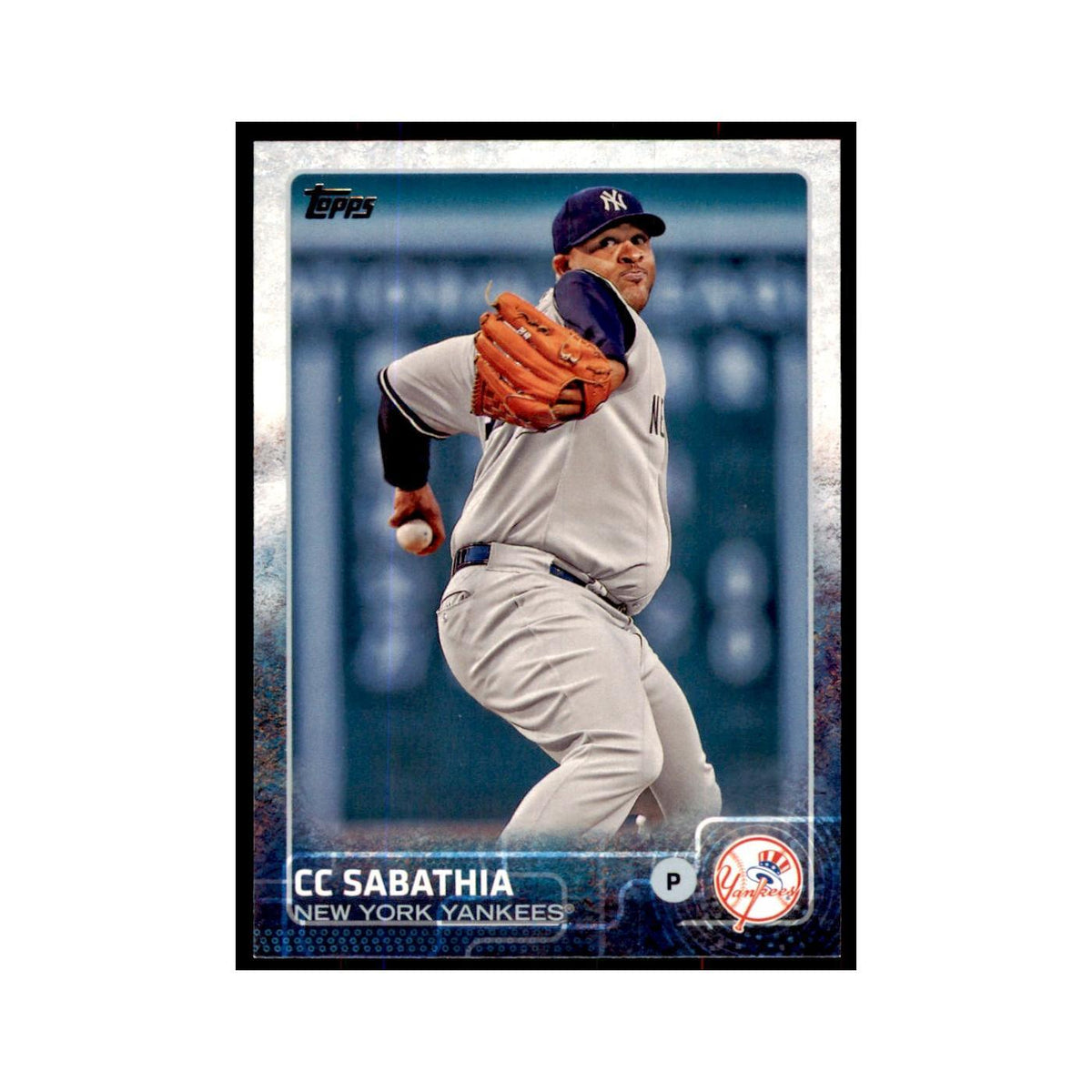 CC Sabathia 2015 Topps #468 Baseball Cards Baseball Card NM