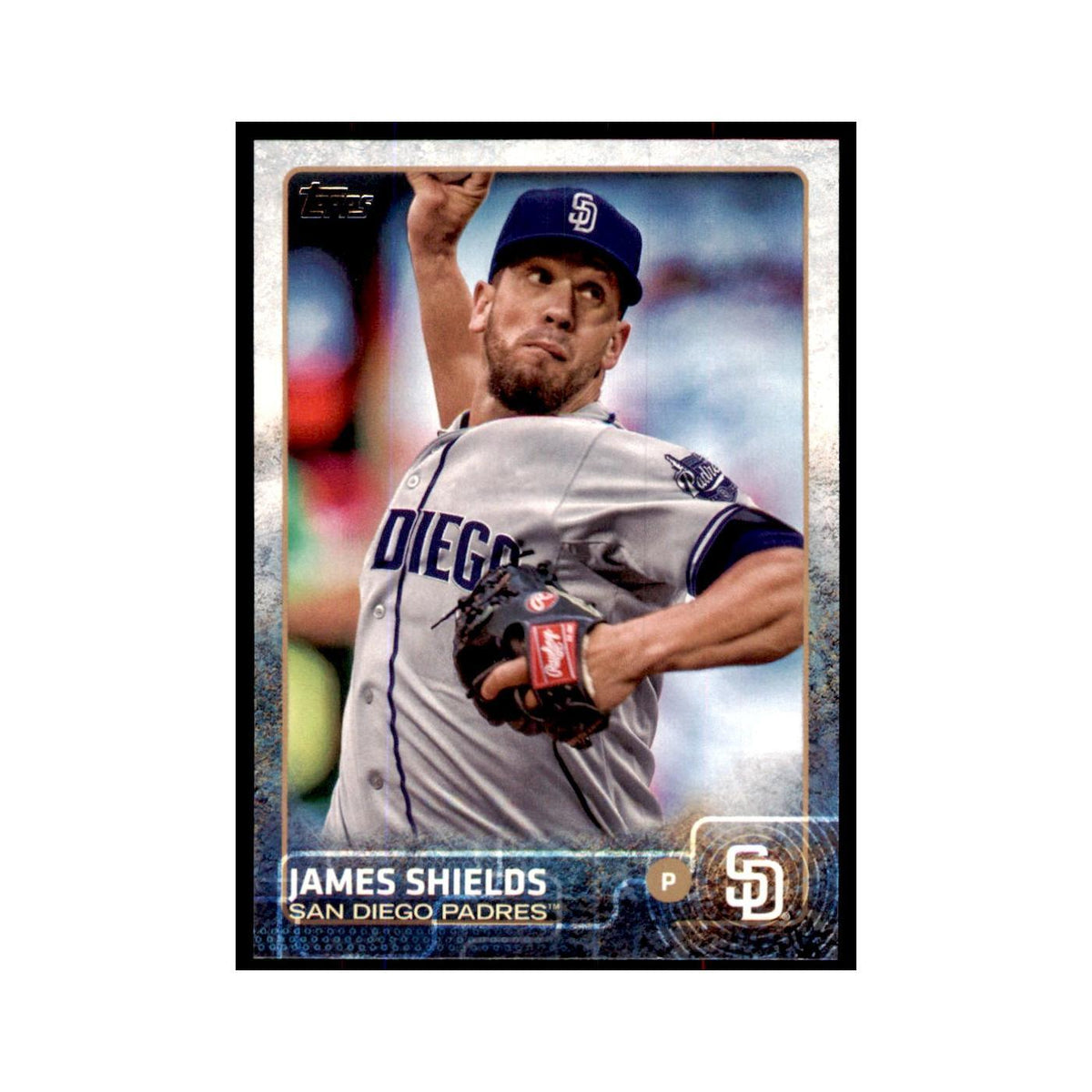 James Shields 2015 Topps #469 Baseball Cards Baseball Card NM