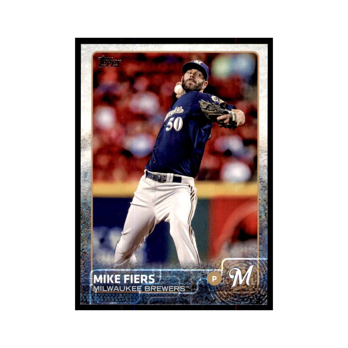 Mike Fiers 2015 Topps #435 Baseball Cards Baseball Card NM