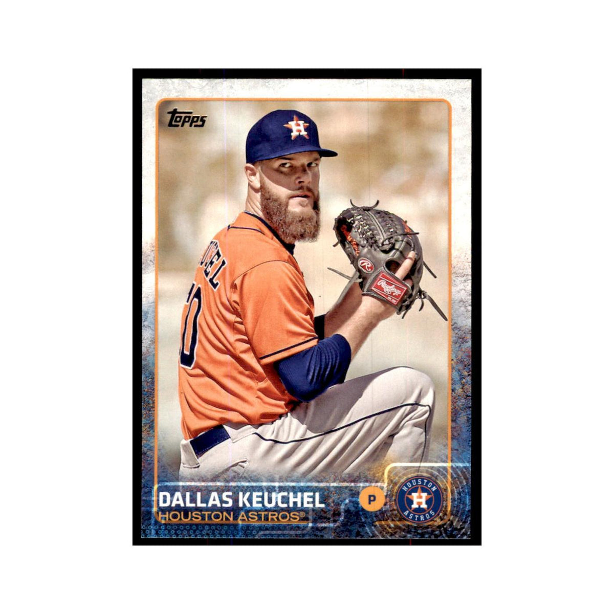 Dallas Keuchel 2015 Topps #477 Baseball Cards Baseball Card NM
