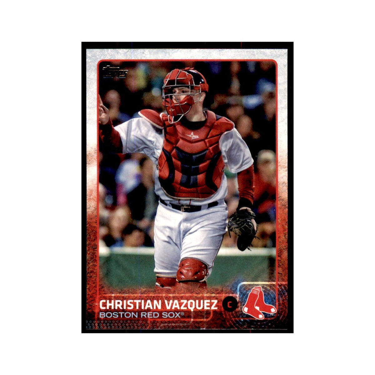 Christian Vazquez 2015 Topps #445 Baseball Cards Baseball Card NM