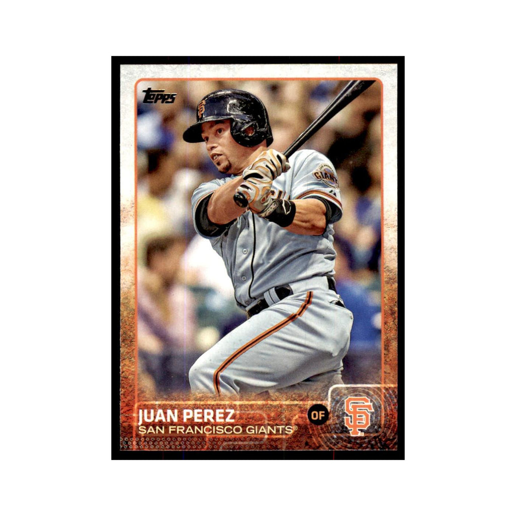 Juan Perez 2015 Topps #475 Baseball Cards Baseball Card NM