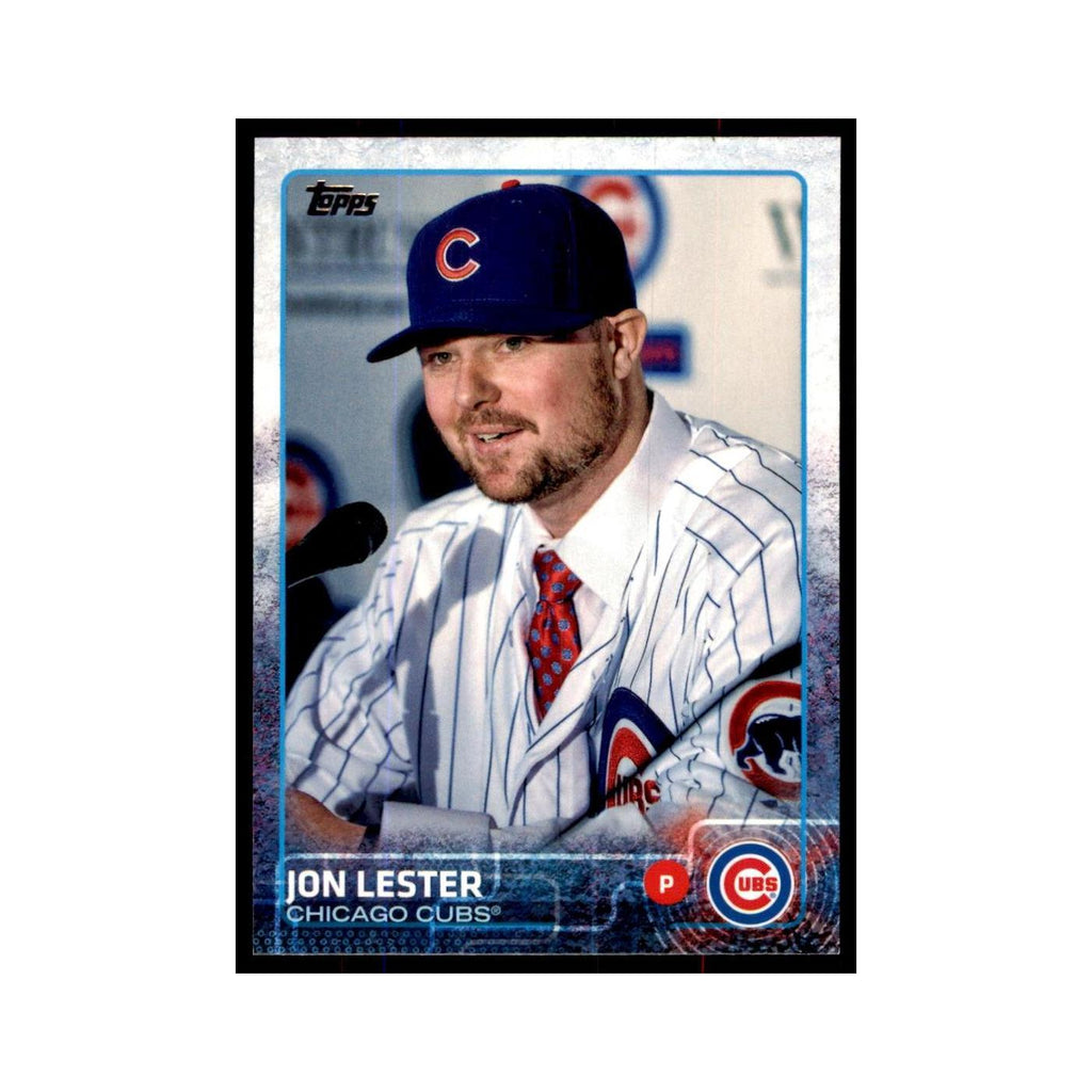 Jon Lester 2015 Topps #406 Baseball Cards Baseball Card NM