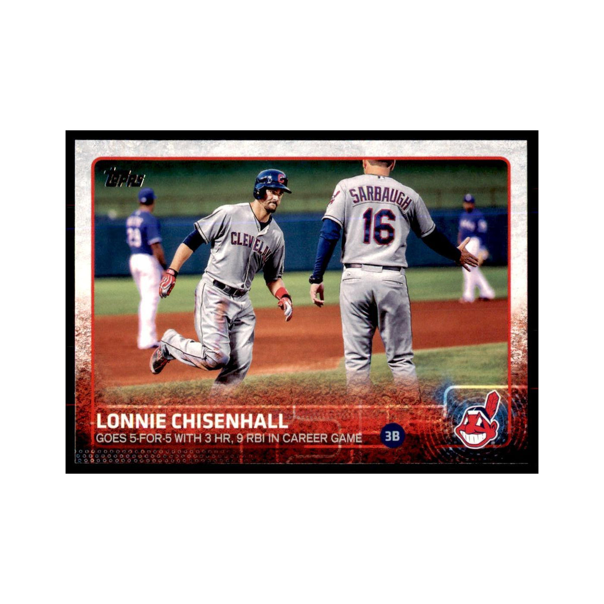 Lonnie Chisenhall 2015 Topps #444 Baseball Cards Baseball Card NM