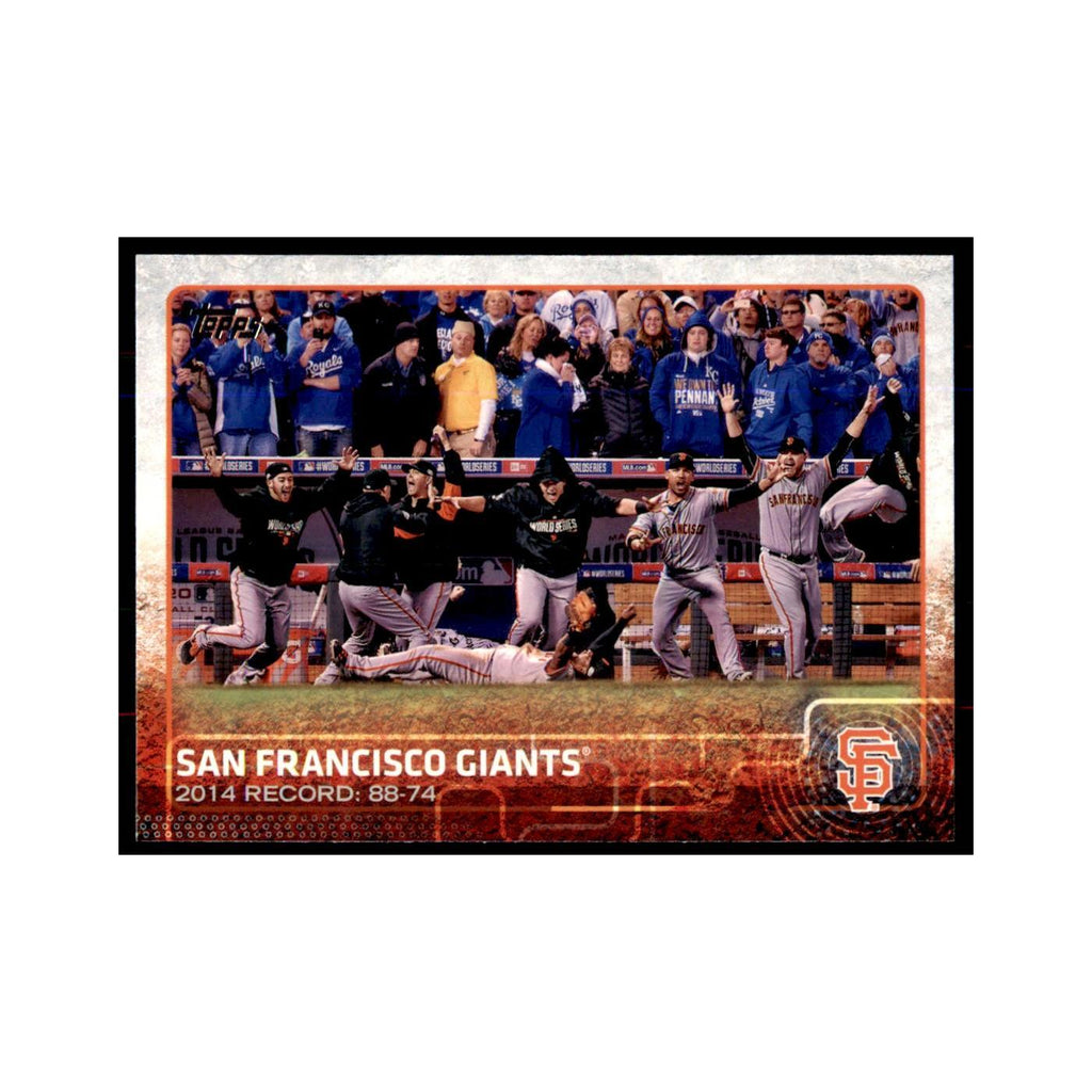 San Francisco Giants 2015 Topps #460 Baseball Cards Baseball Card NM