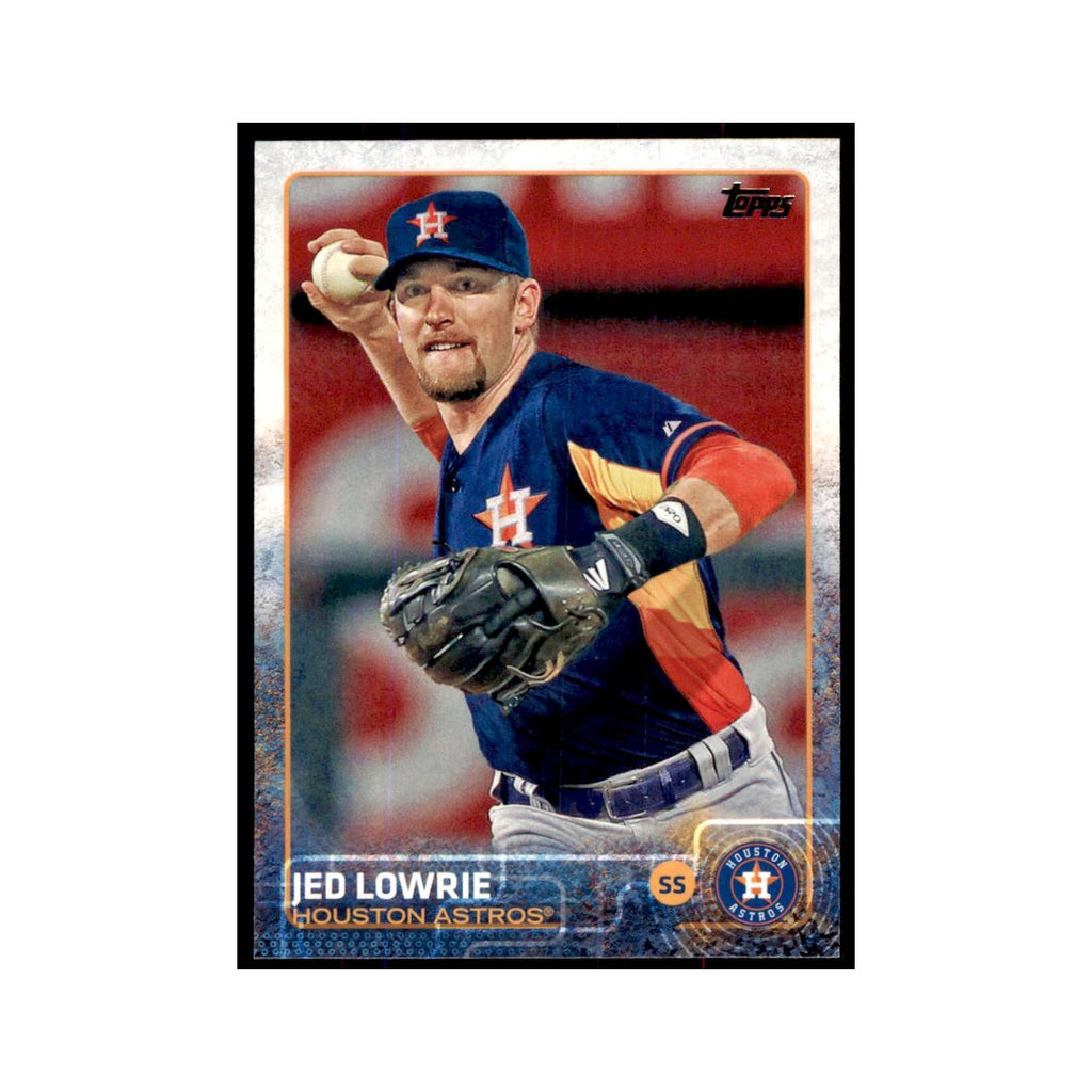 Jed Lowrie 2015 Topps #407 Baseball Cards Baseball Card NM