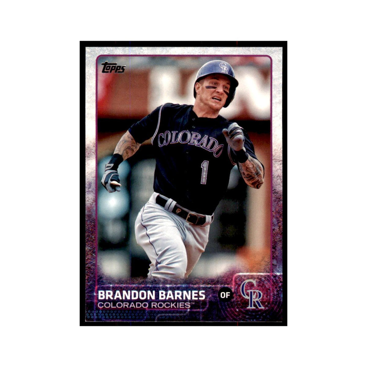 Brandon Barnes 2015 Topps #492 Baseball Cards Baseball Card NM