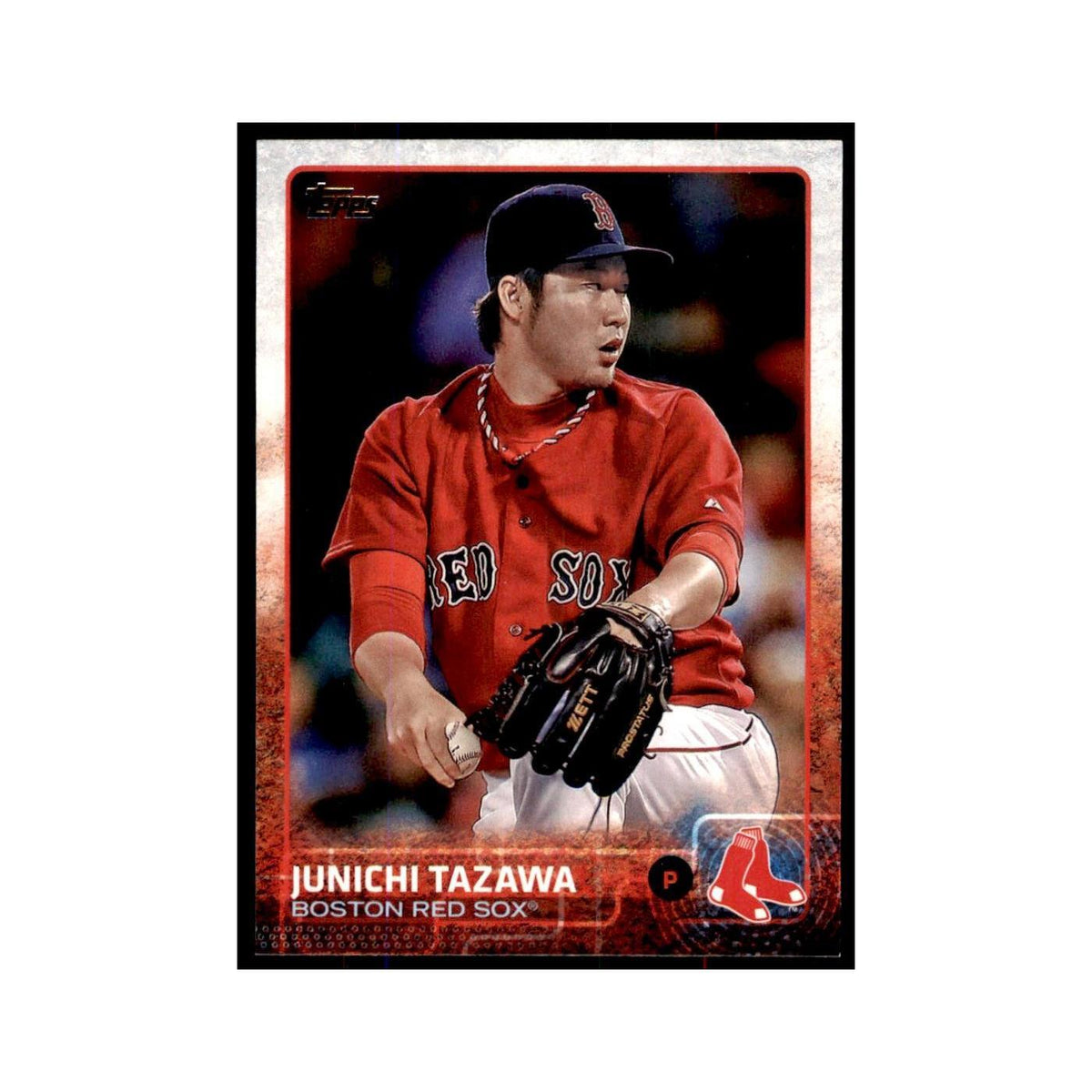 Junichi Tazawa 2015 Topps #458 Baseball Cards Baseball Card NM