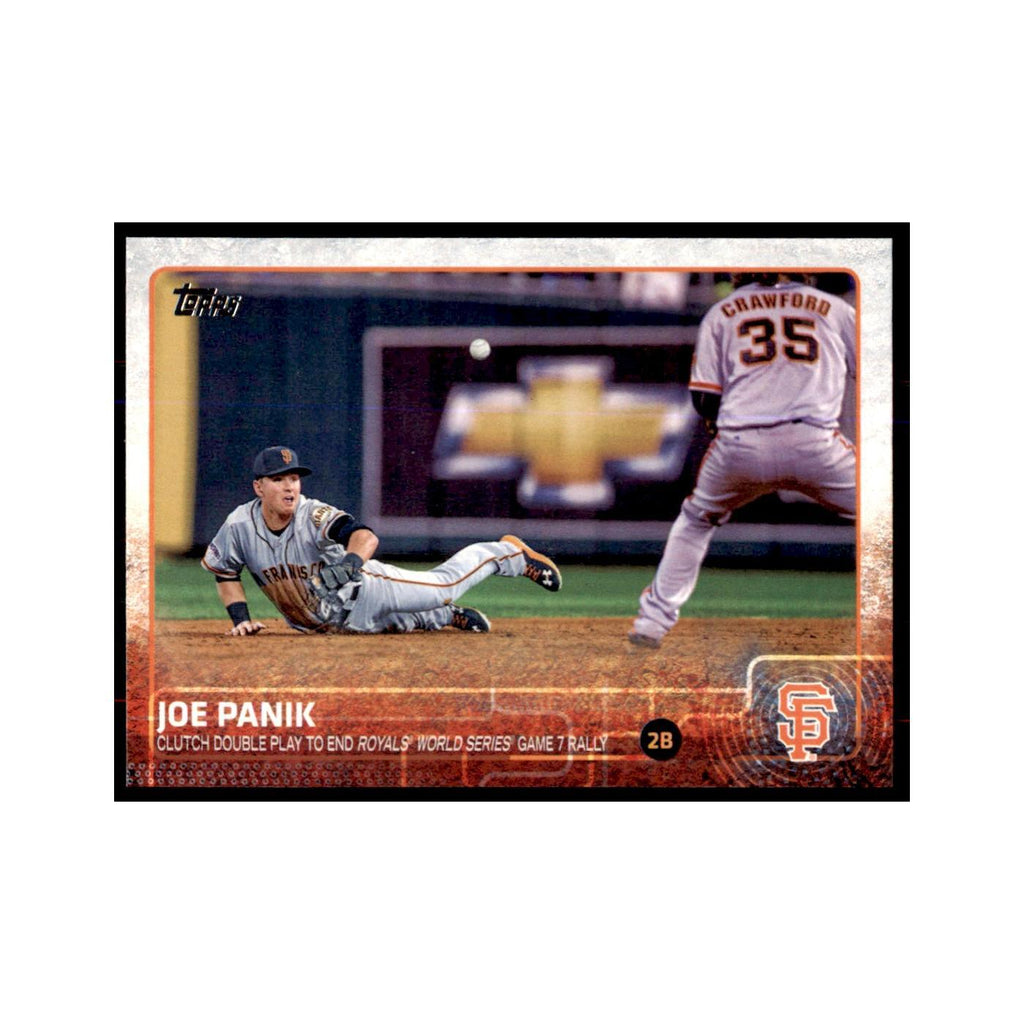 Joe Panik 2015 Topps #449 Baseball Cards Baseball Card NM