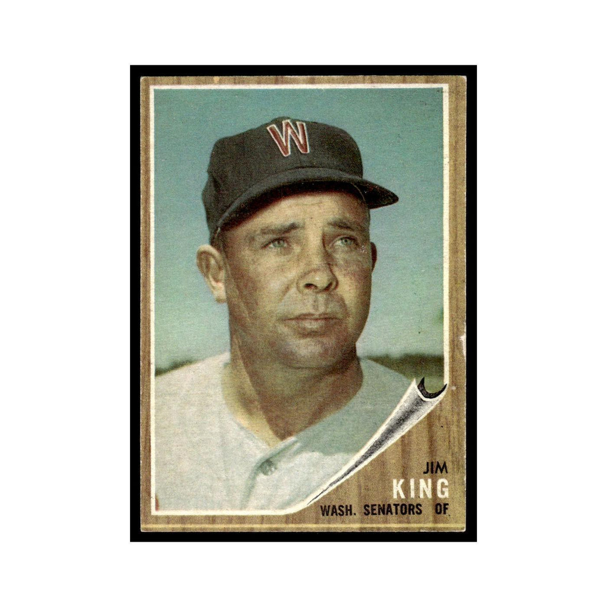 Jim King 1962 Topps #42 Washington Senators Baseball Card VG