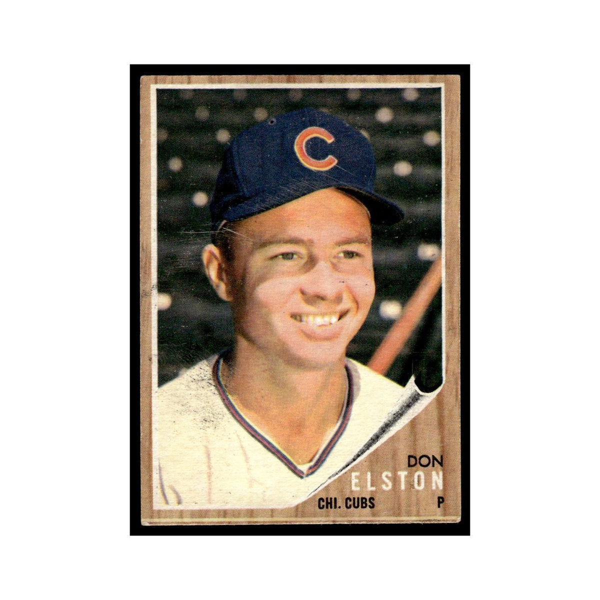 Don Elston 1962 Topps #446 Chicago Cubs Baseball Card VG