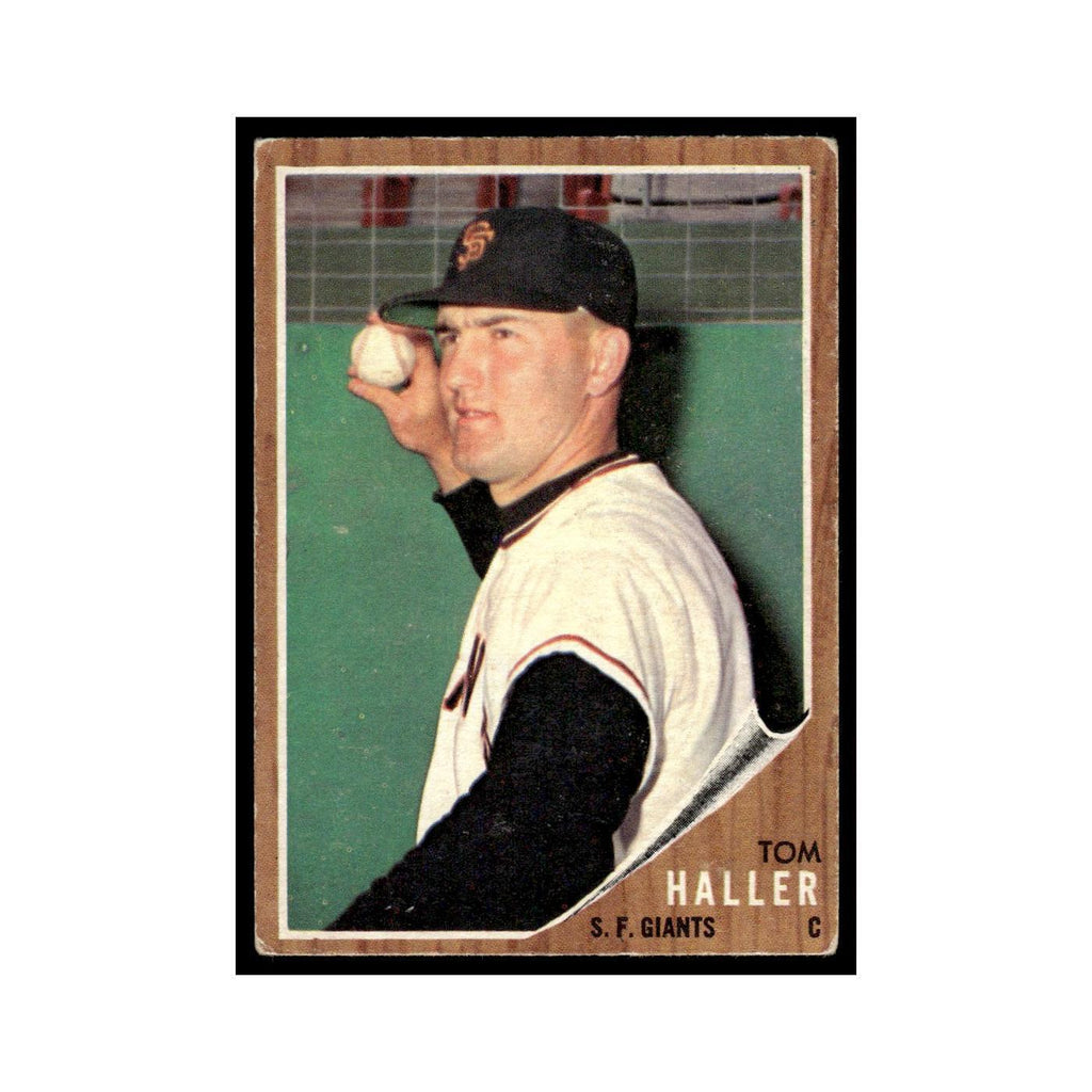Tom Haller 1962 Topps #356 San Francisco Giants Baseball Card VG