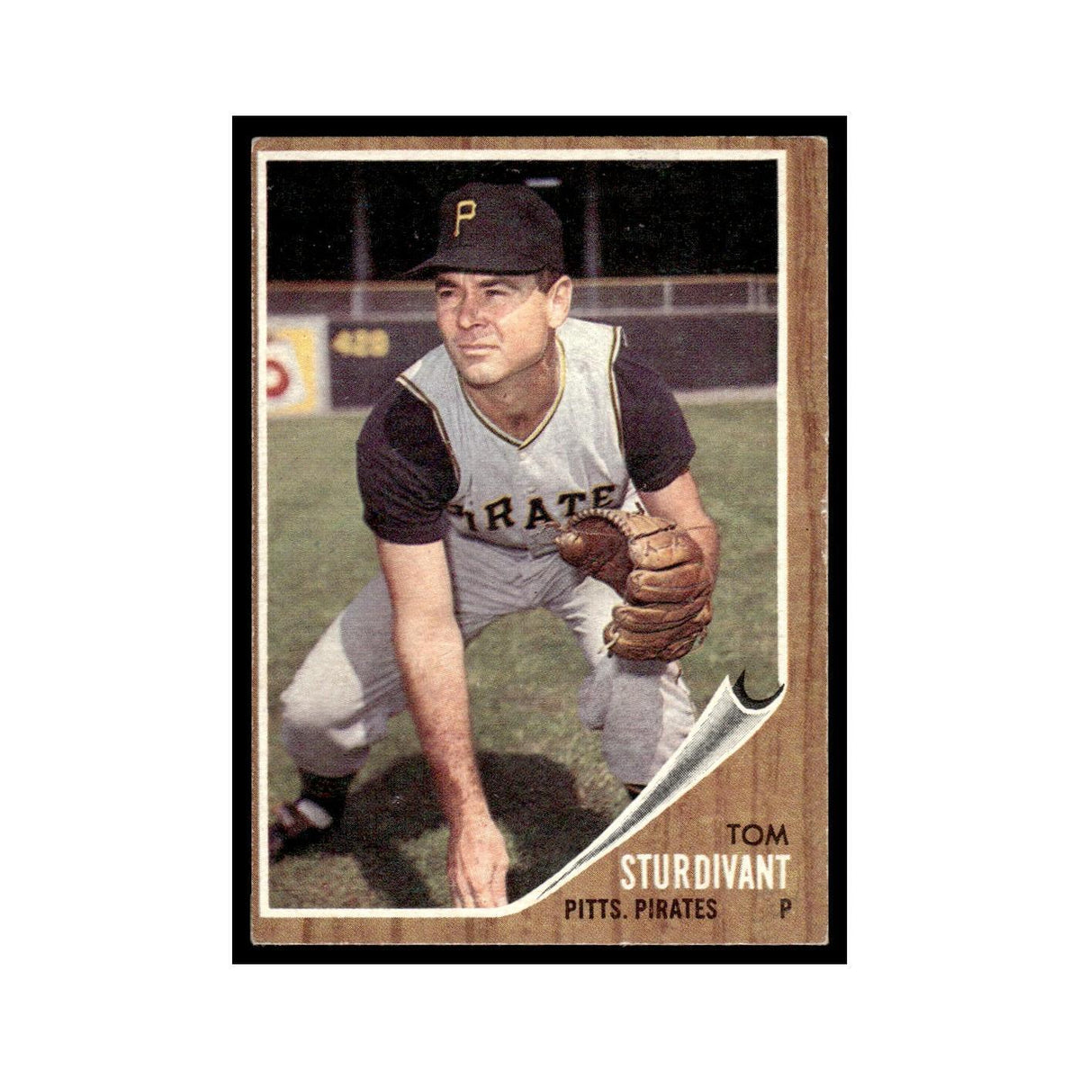 Tom Sturdivant 1962 Topps #179 Pittsburgh Pirates Baseball Card VG