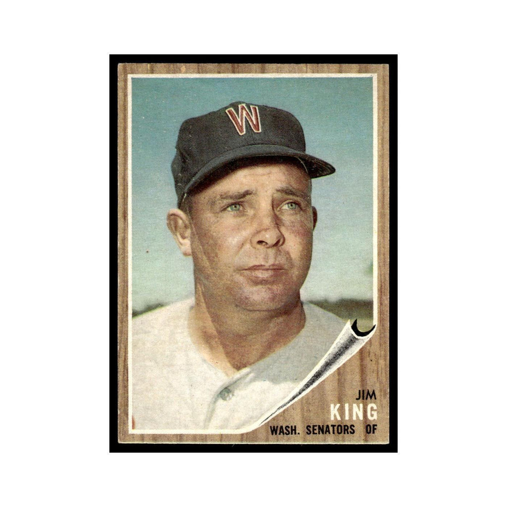 Jim King 1962 Topps #42 Washington Senators Baseball Card VG