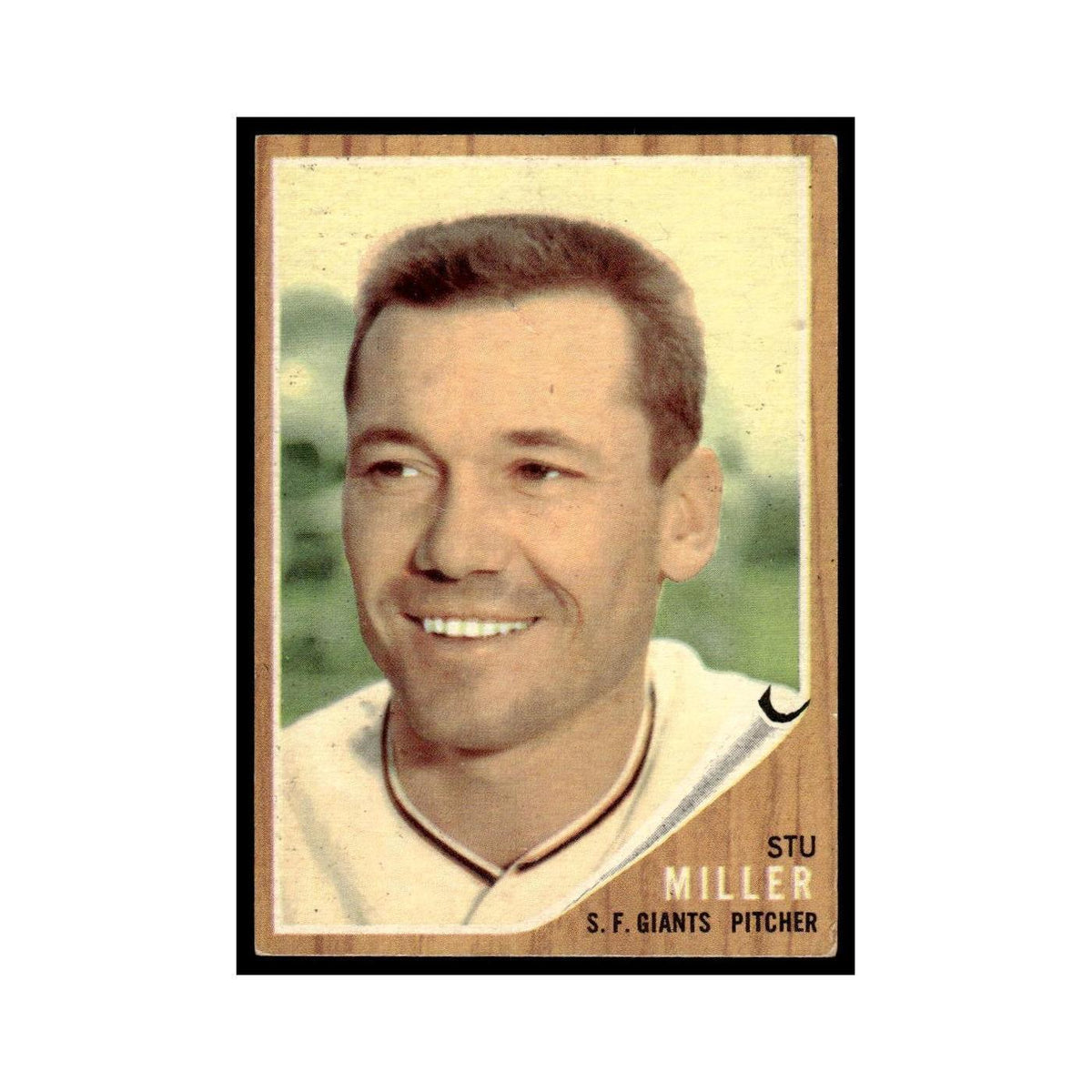 Stu Miller 1962 Topps #155 San Francisco Giants Baseball Card VG