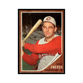 Gene Freese 1962 Topps #205 Cincinnati Reds Baseball Card VG