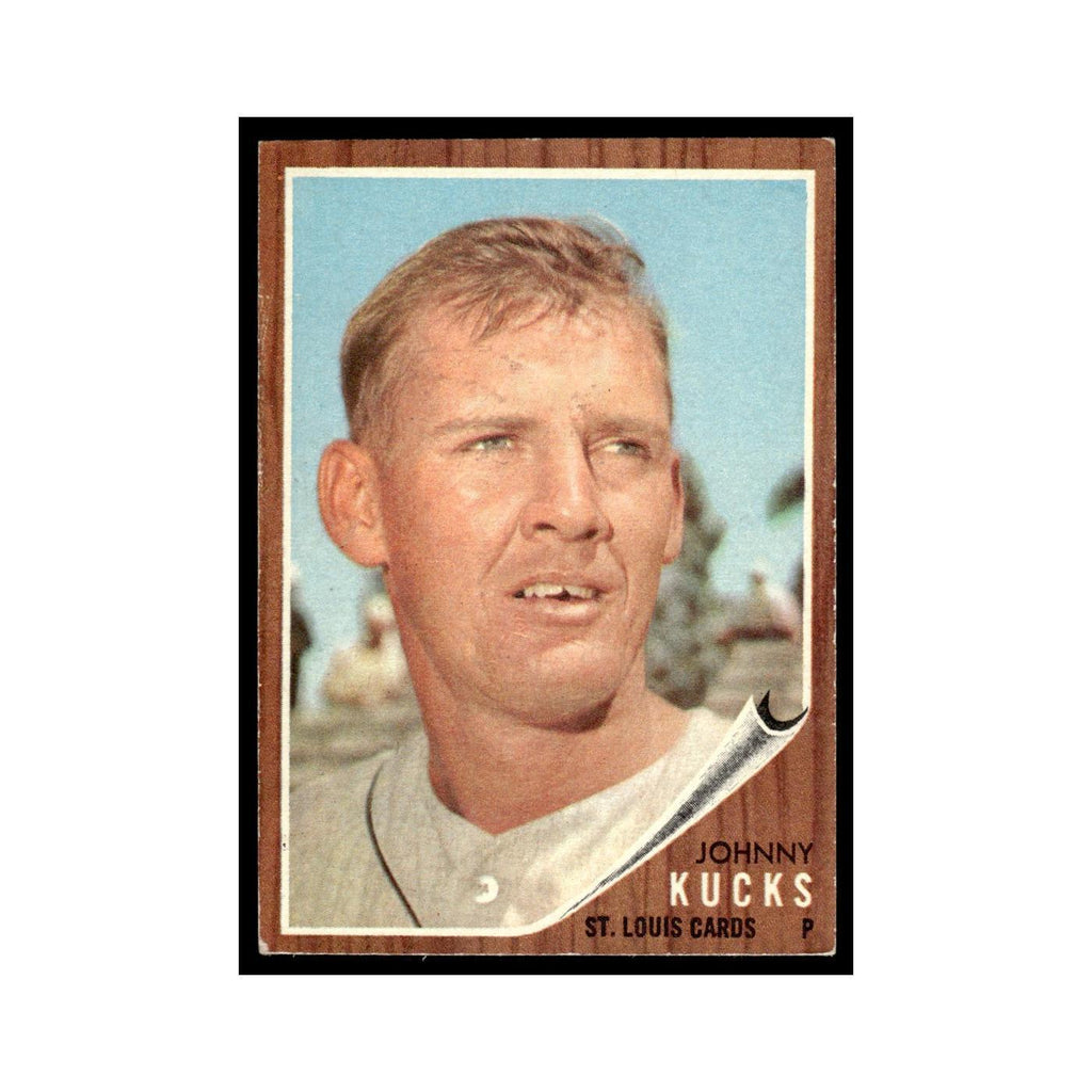 Johnny Kucks 1962 Topps #241 St. Louis Cardinals Baseball Card VG