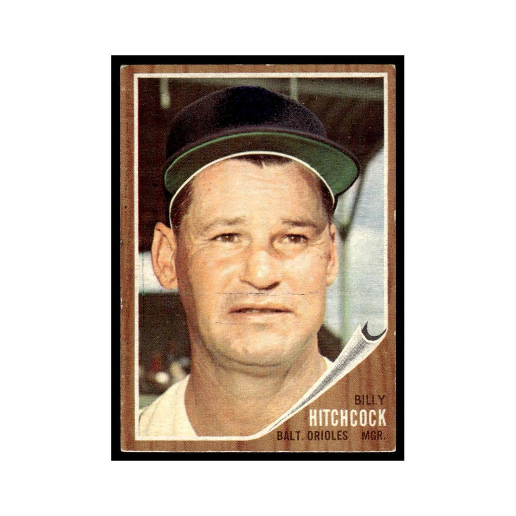 Billy Hitchcock 1962 Topps #121 Baltimore Orioles Baseball Card VG