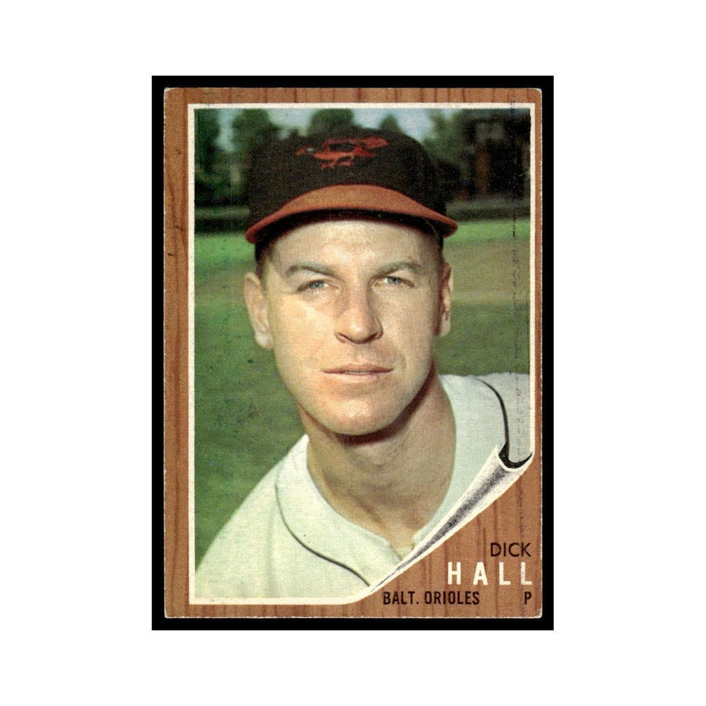 Dick Hall 1962 Topps #189 Baltimore Orioles Baseball Card VG