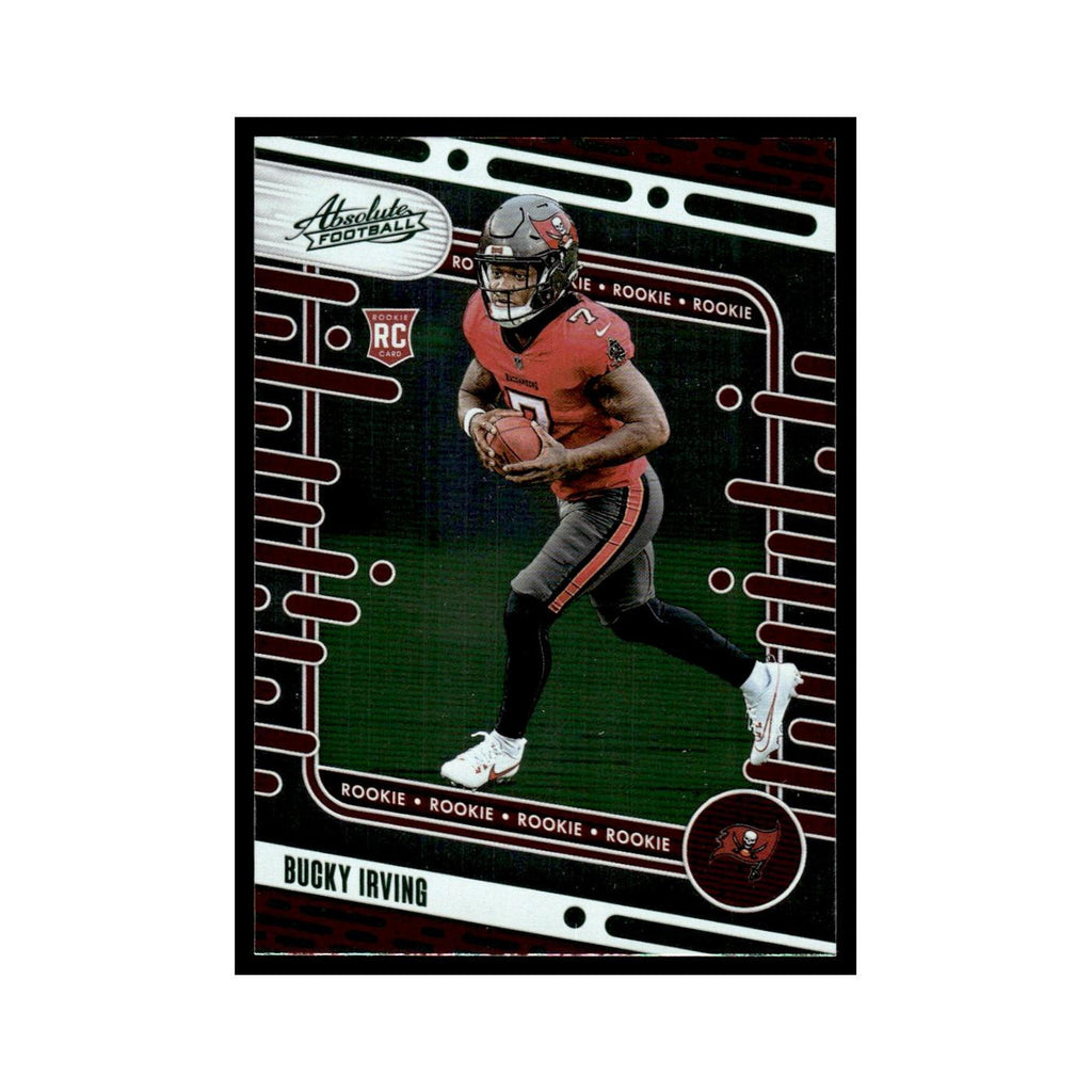 Bucky Irving Rookie 2024 Panini Absolute #186 Tampa Bay Buccaneers NM
