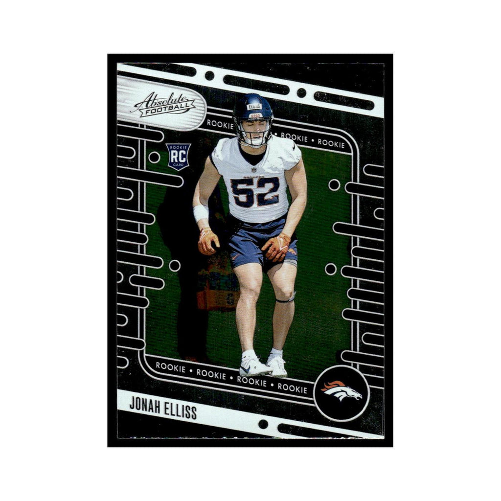 Jonah Elliss Rookie 2024 Panini Absolute #164 Denver Broncos Football Card NM