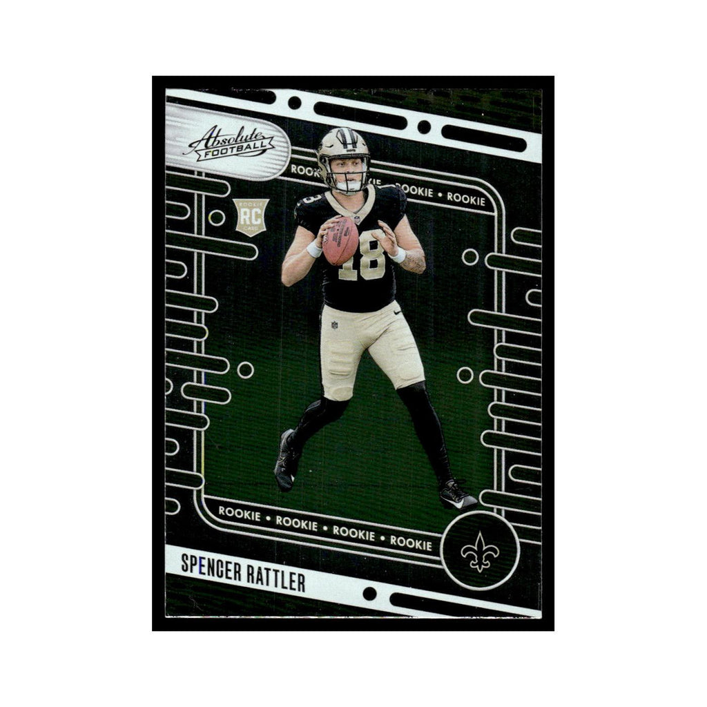 Spencer Rattler Rookie 2024 Panini Absolute #194 New Orleans Saints NM