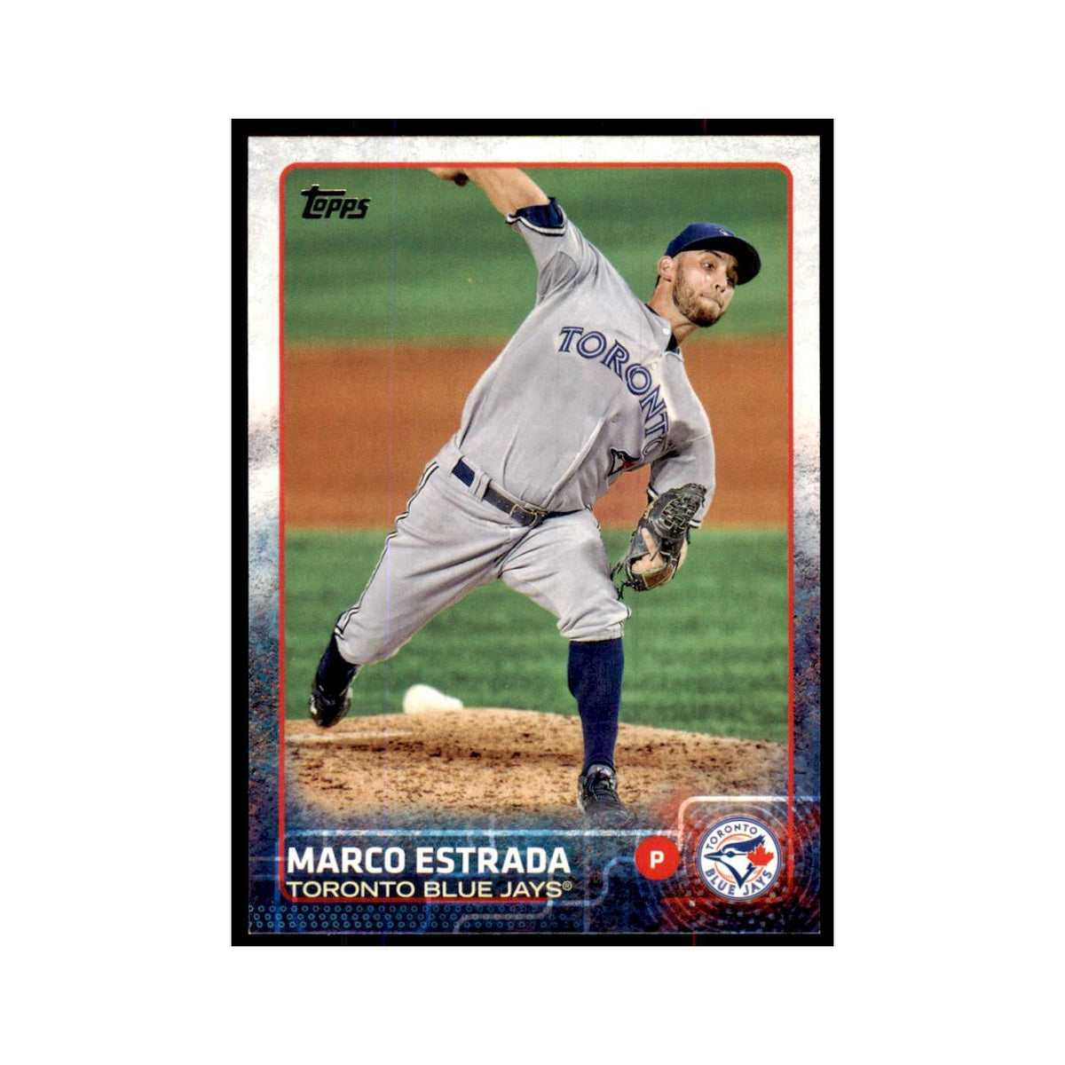 Marco Estrada 2015 Topps #569 Baseball Cards Baseball Card NM