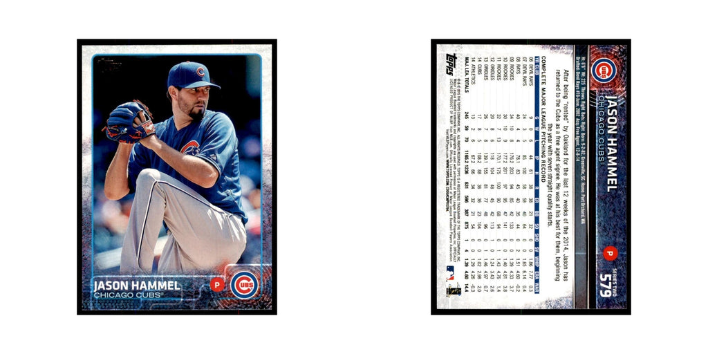 Jason Hammel 2015 Topps #579 Baseball Cards Baseball Card NM
