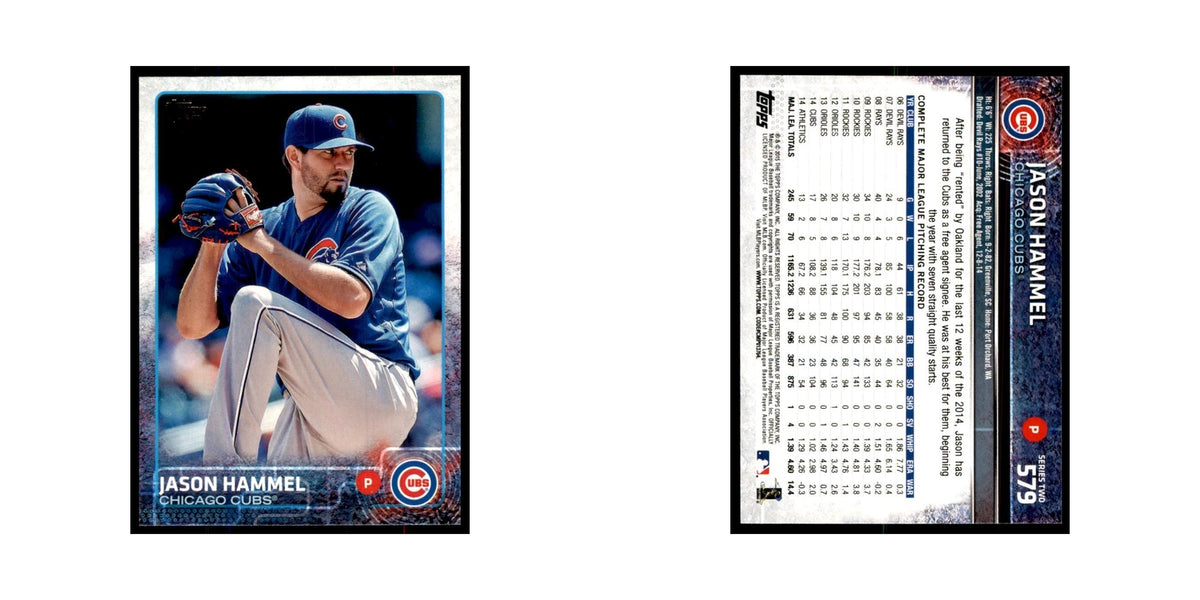 Jason Hammel 2015 Topps #579 Baseball Cards Baseball Card NM