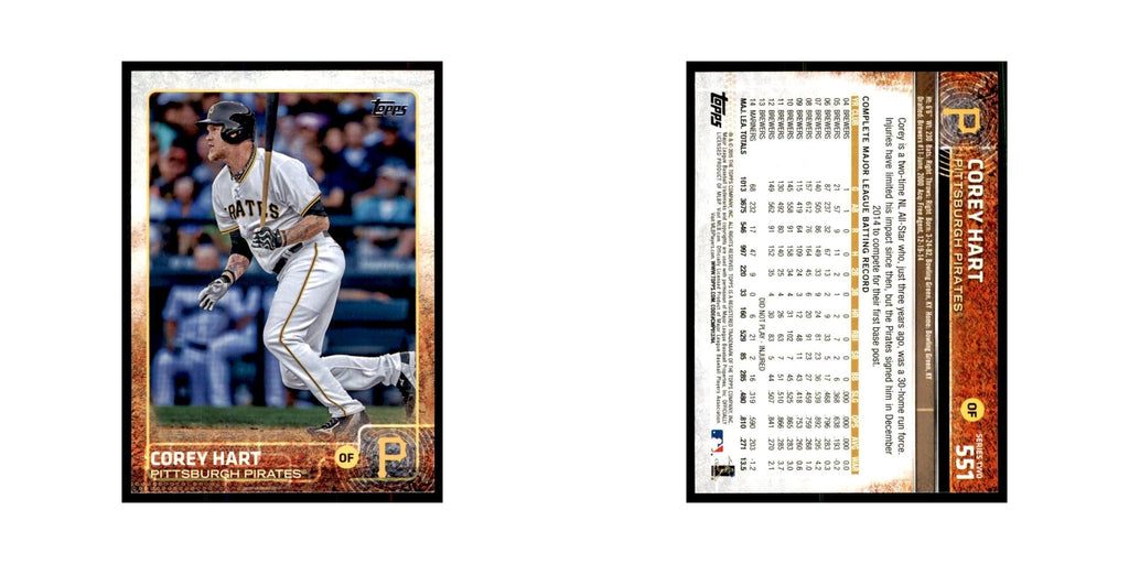 Corey Hart 2015 Topps #551 Baseball Cards Baseball Card NM