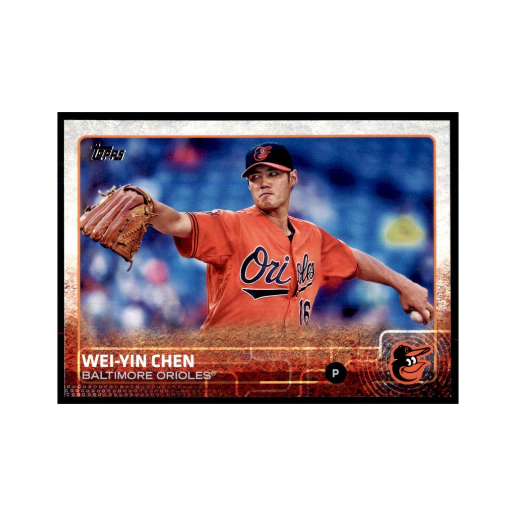 Wei-Yin Chen 2015 Topps #582 Baseball Cards Baseball Card NM