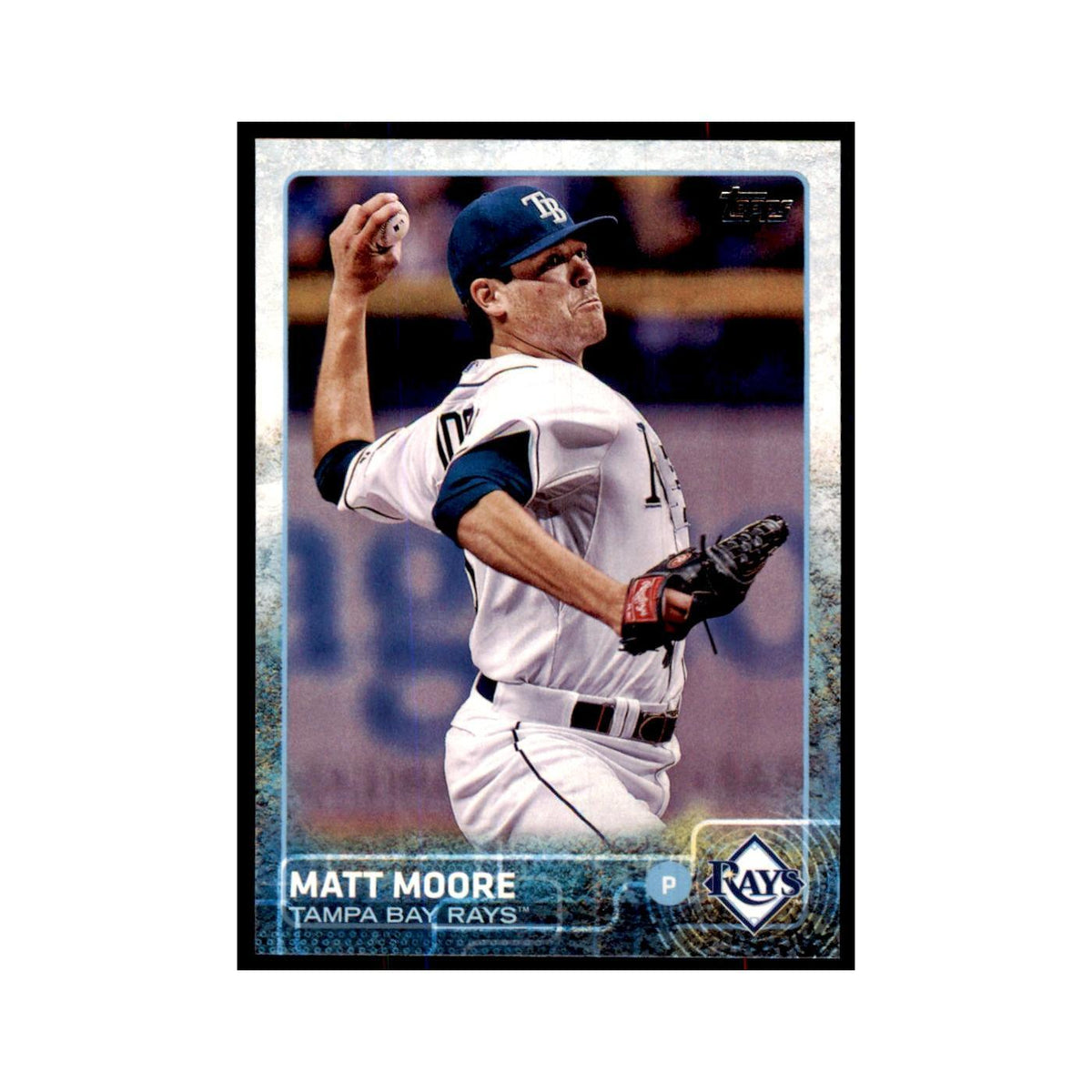 Matt Moore 2015 Topps #585 Baseball Cards Baseball Card NM