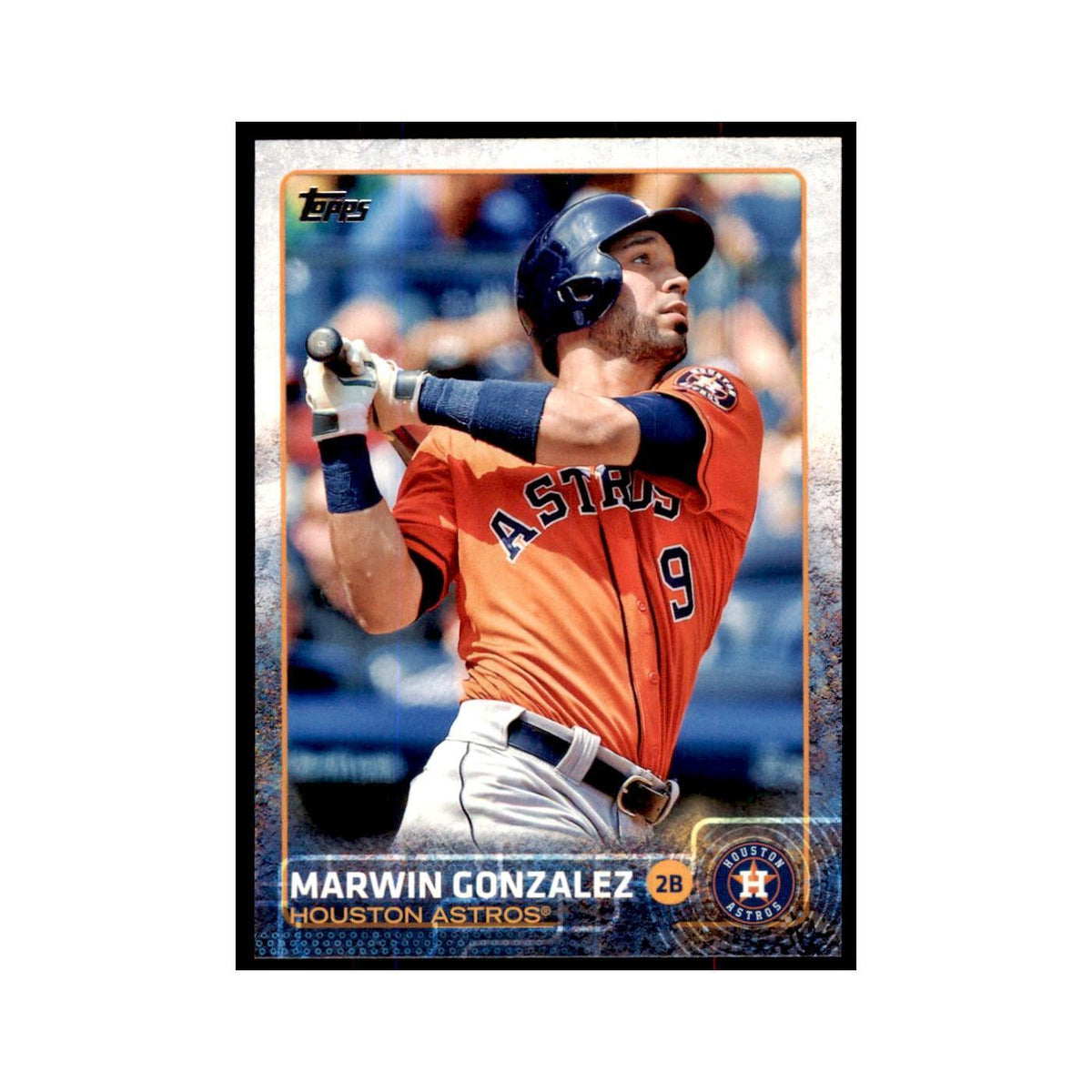 Marwin Gonzalez 2015 Topps #533 Baseball Cards Baseball Card NM