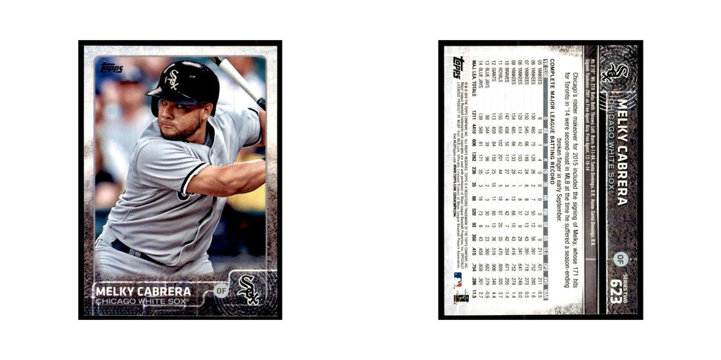 Melky Cabrera 2015 Topps #623 Baseball Cards Baseball Card NM
