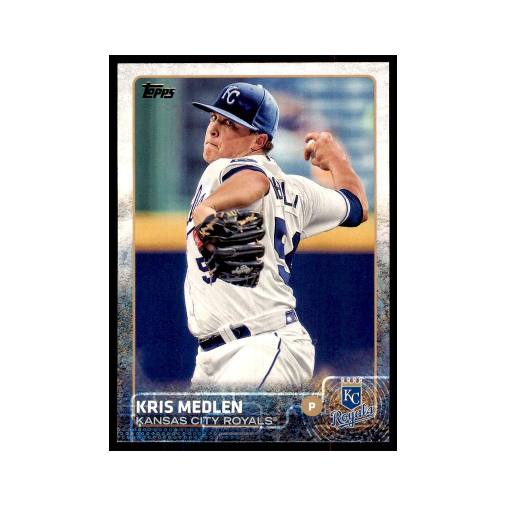 Kris Medlen 2015 Topps #575 Baseball Cards Baseball Card NM