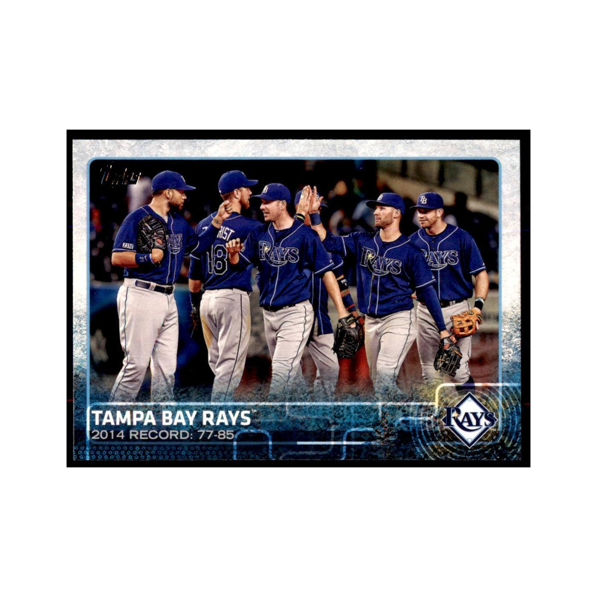 Tampa Bay Rays 2015 Topps #669 Baseball Cards Baseball Card NM