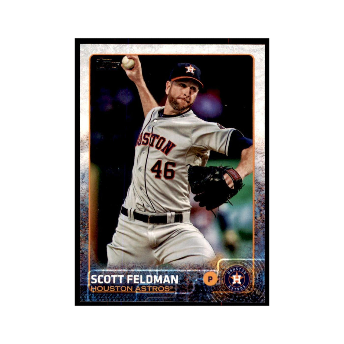Scott Feldman 2015 Topps #635 Baseball Cards Baseball Card NM