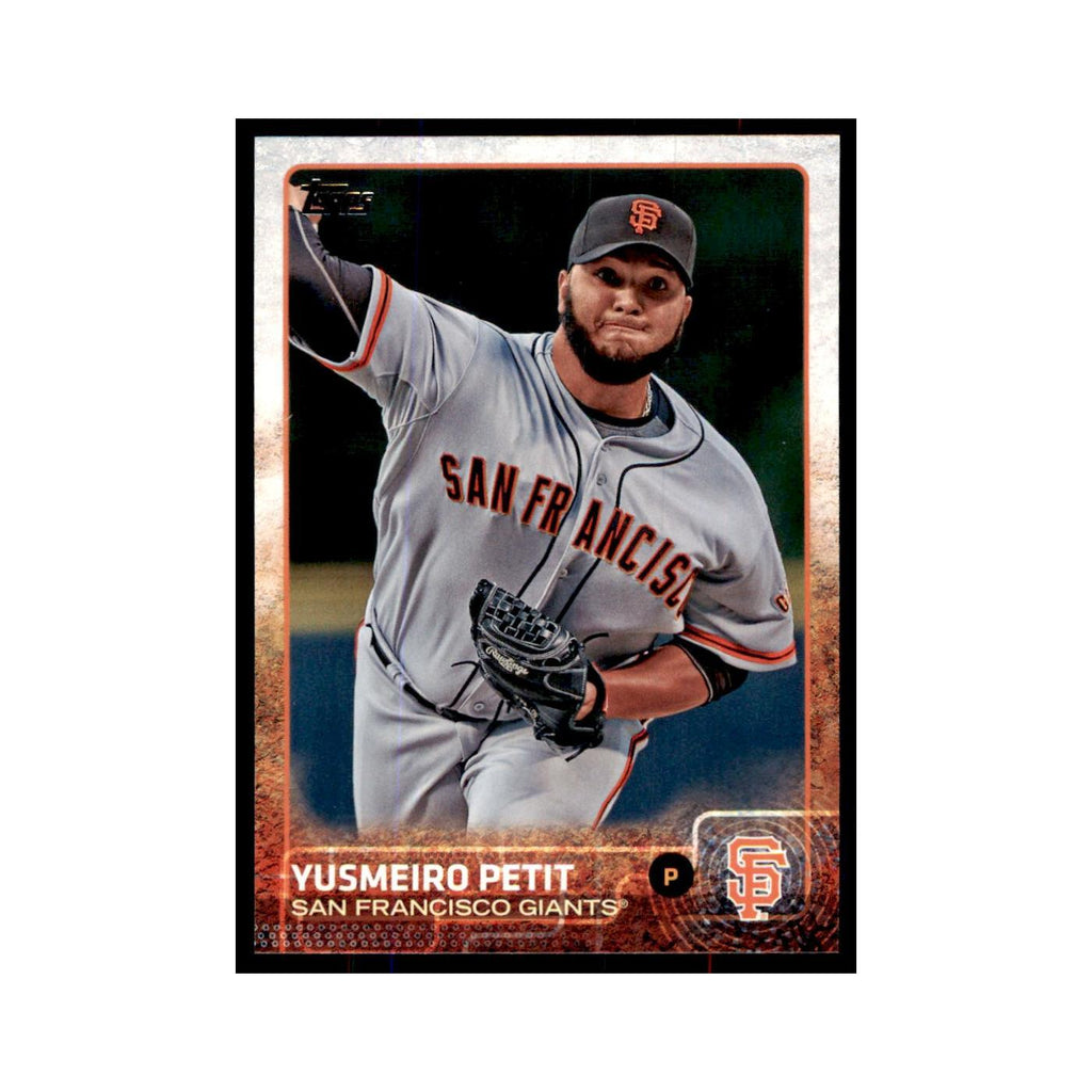 Yusmeiro Petit 2015 Topps #517 Baseball Cards Baseball Card NM