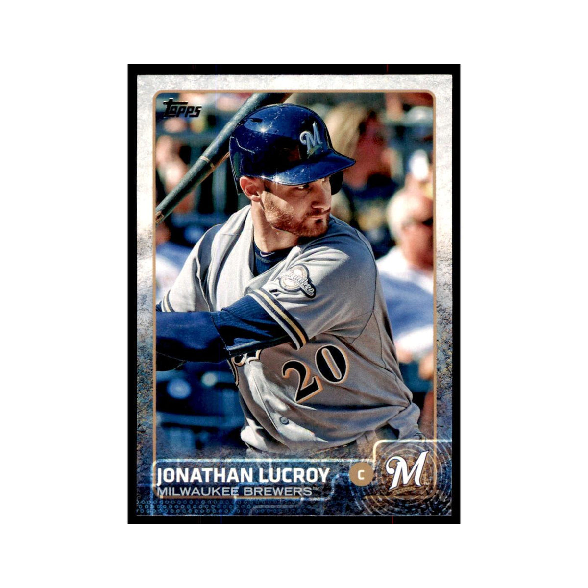 Jonathan Lucroy 2015 Topps #675 Baseball Cards Baseball Card NM