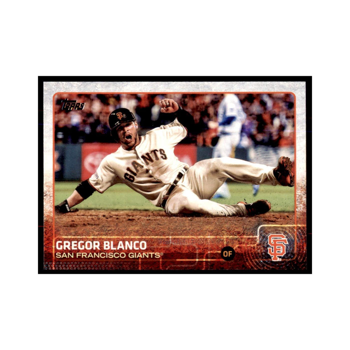 Gregor Blanco 2015 Topps #611 Baseball Cards Baseball Card NM