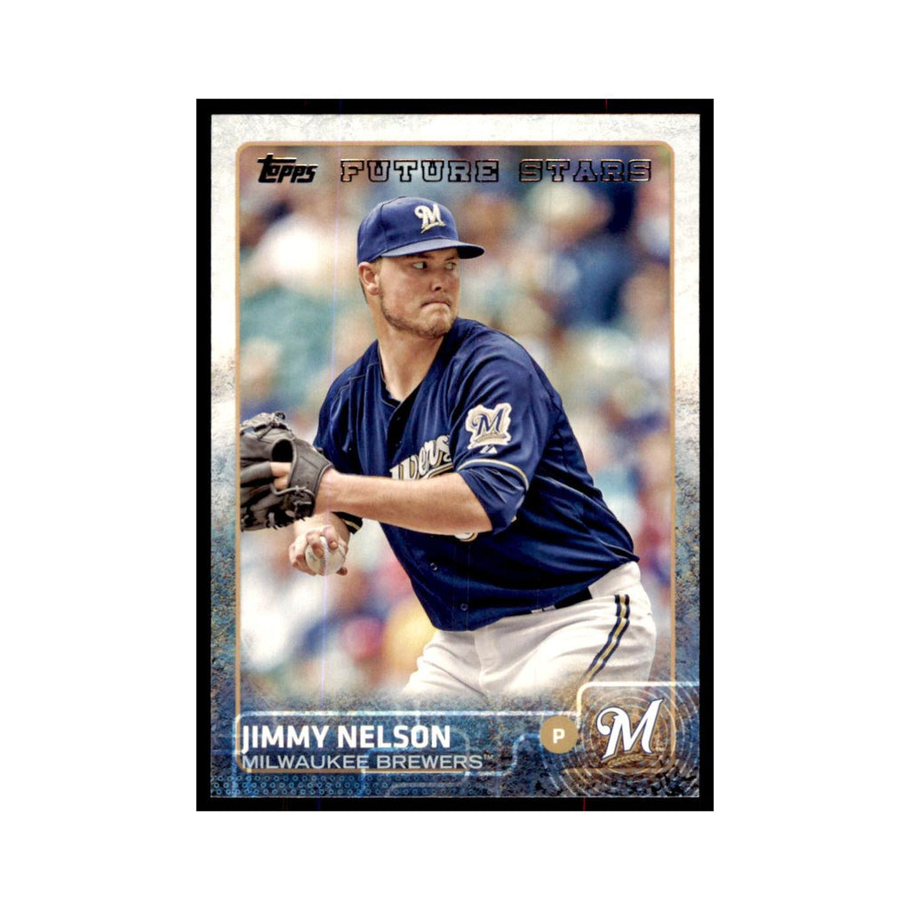 Jimmy Nelson 2015 Topps #539 Baseball Cards Baseball Card NM