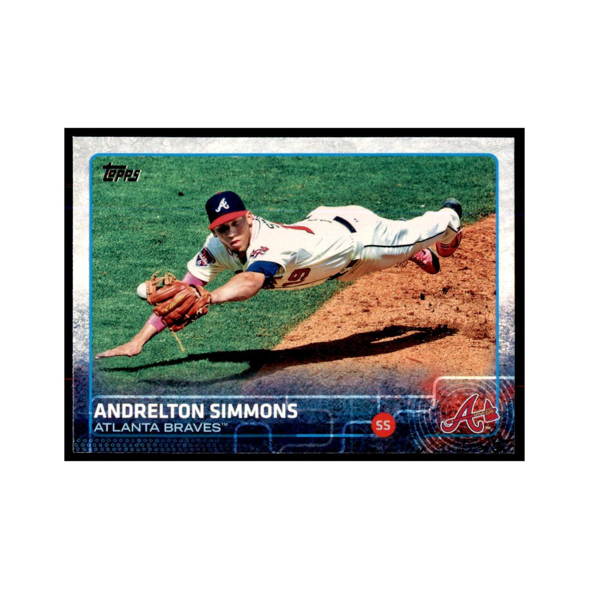 Andrelton Simmons 2015 Topps #651 Baseball Cards Baseball Card NM