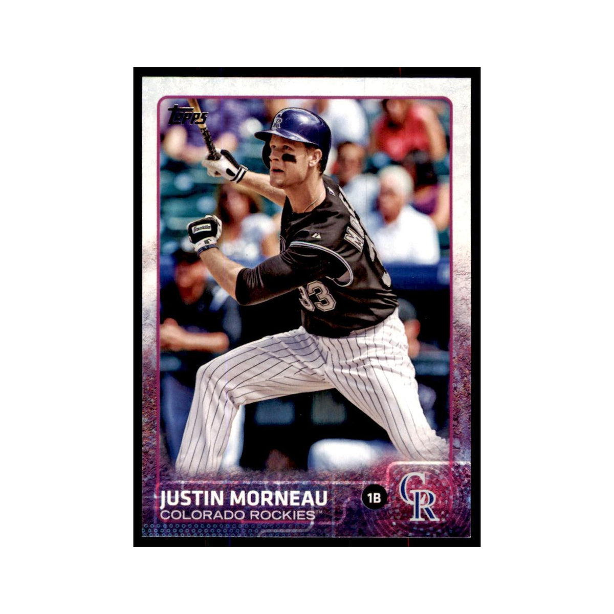 Justin Morneau 2015 Topps #657 Baseball Cards Baseball Card NM