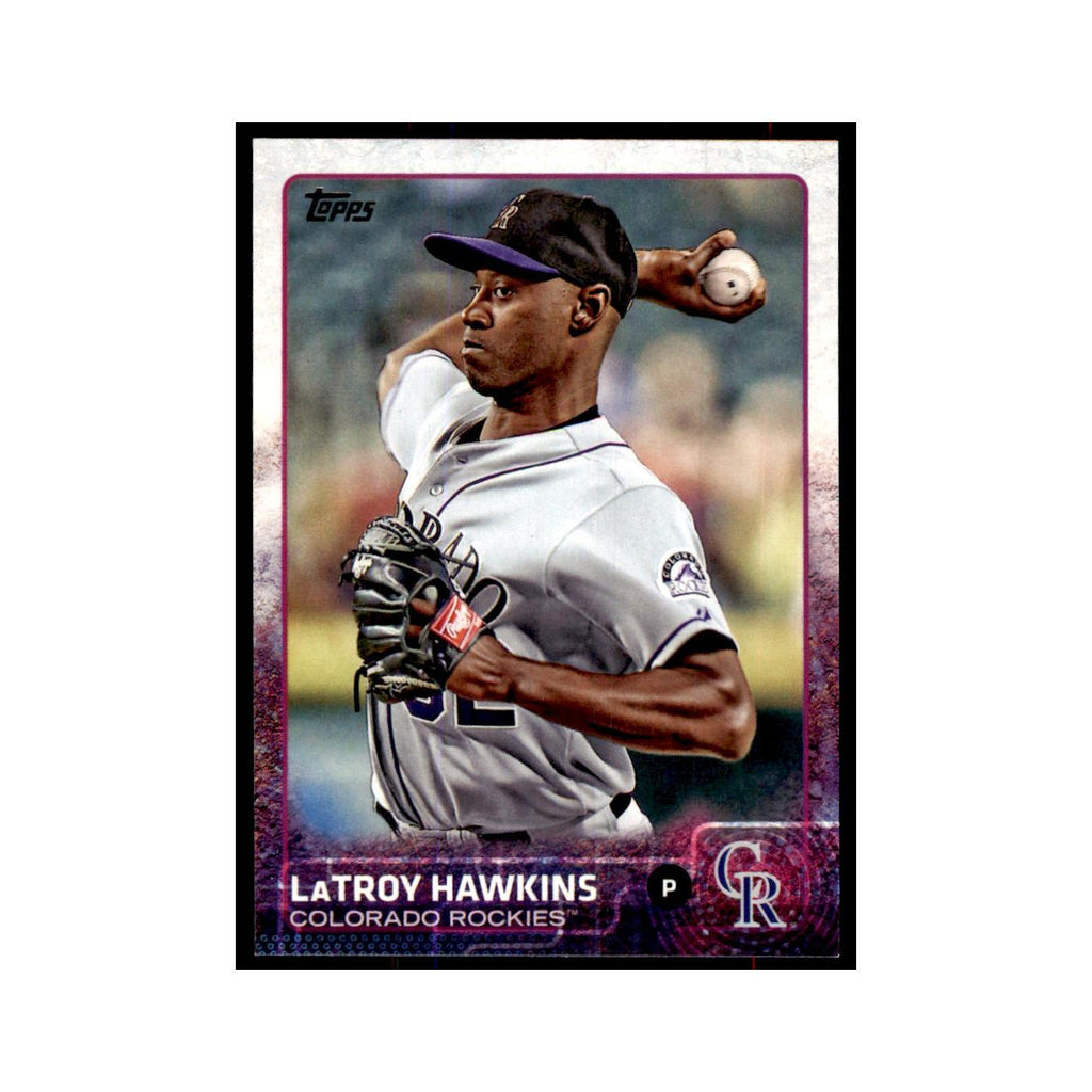 LaTroy Hawkins 2015 Topps #683 Baseball Cards Baseball Card NM