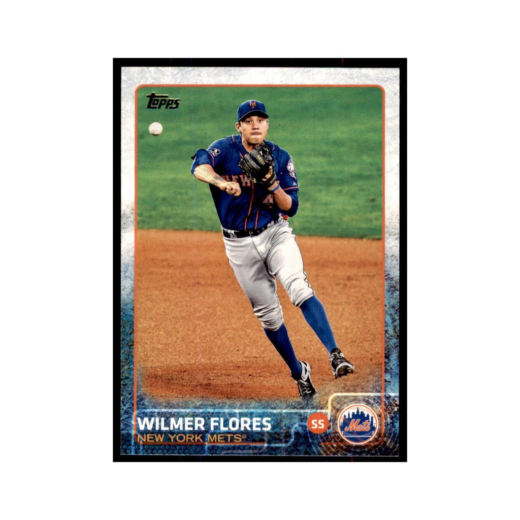 Wilmer Flores 2015 Topps #562 Baseball Cards Baseball Card NM