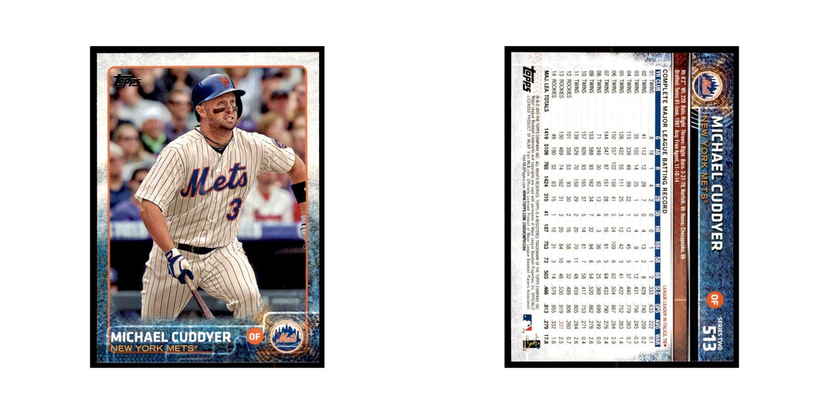 Michael Cuddyer 2015 Topps #513 Baseball Cards Baseball Card NM